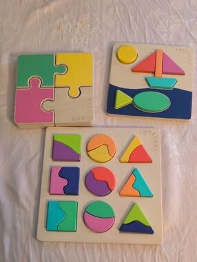 Lovevery wooden puzzle bundle